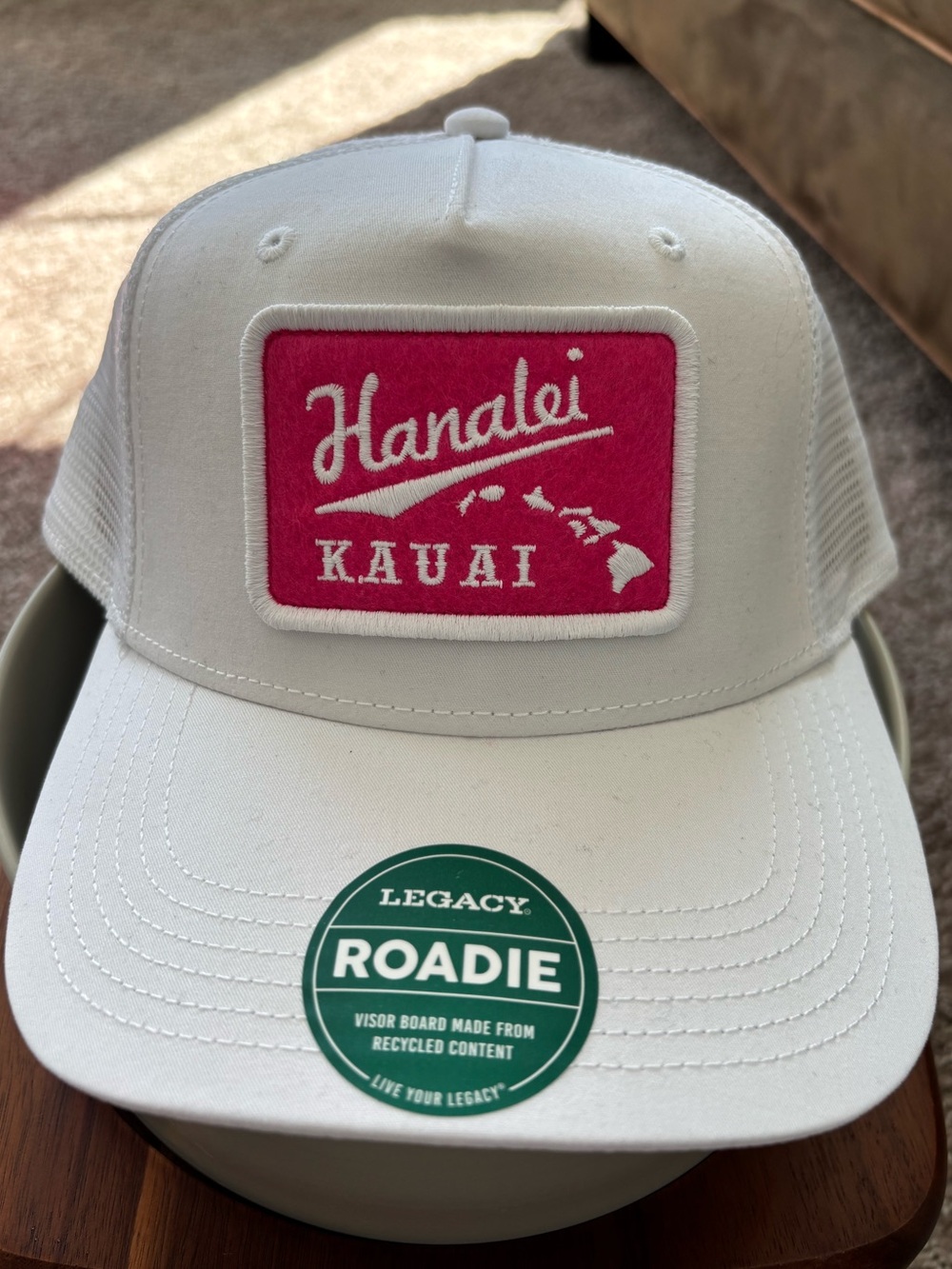 Legacy White Trucker Roadie Hat